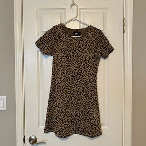 Reformation animal print dress
